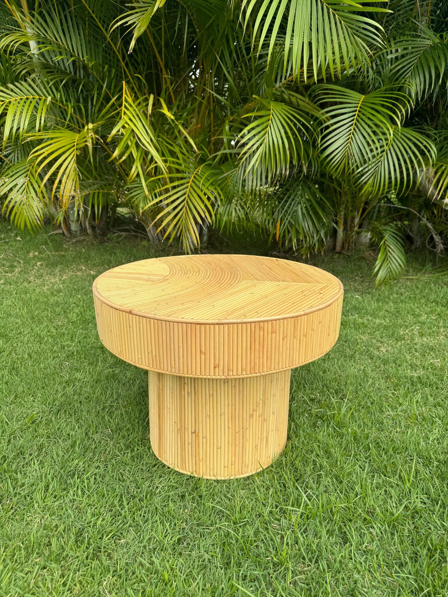 Rattan Side Table