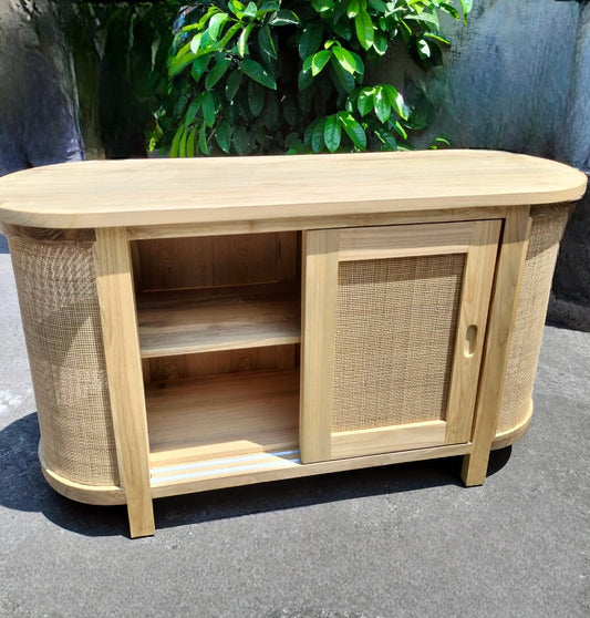 Sungkai Wood and Rattan