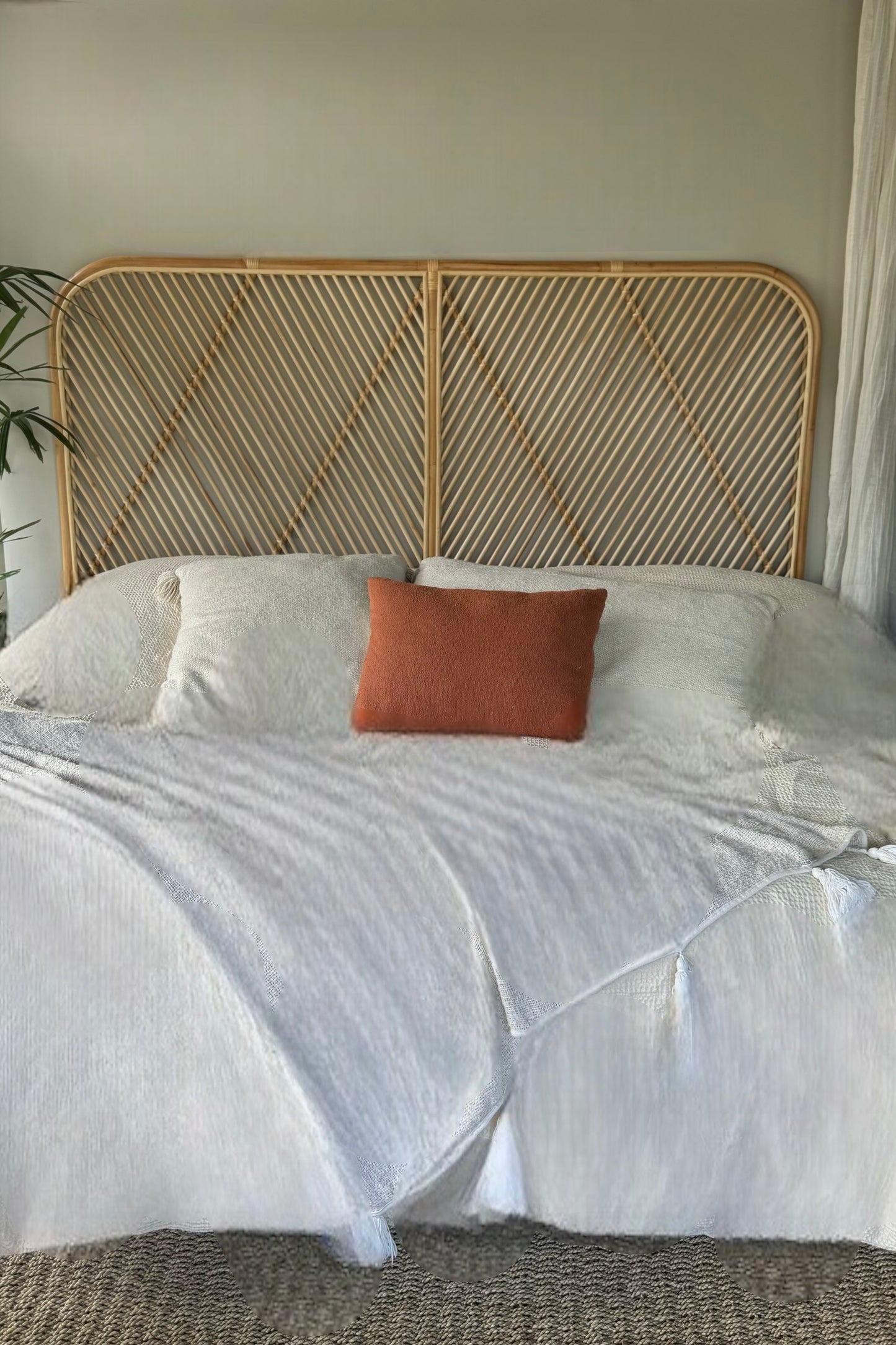 Rattan Headboard