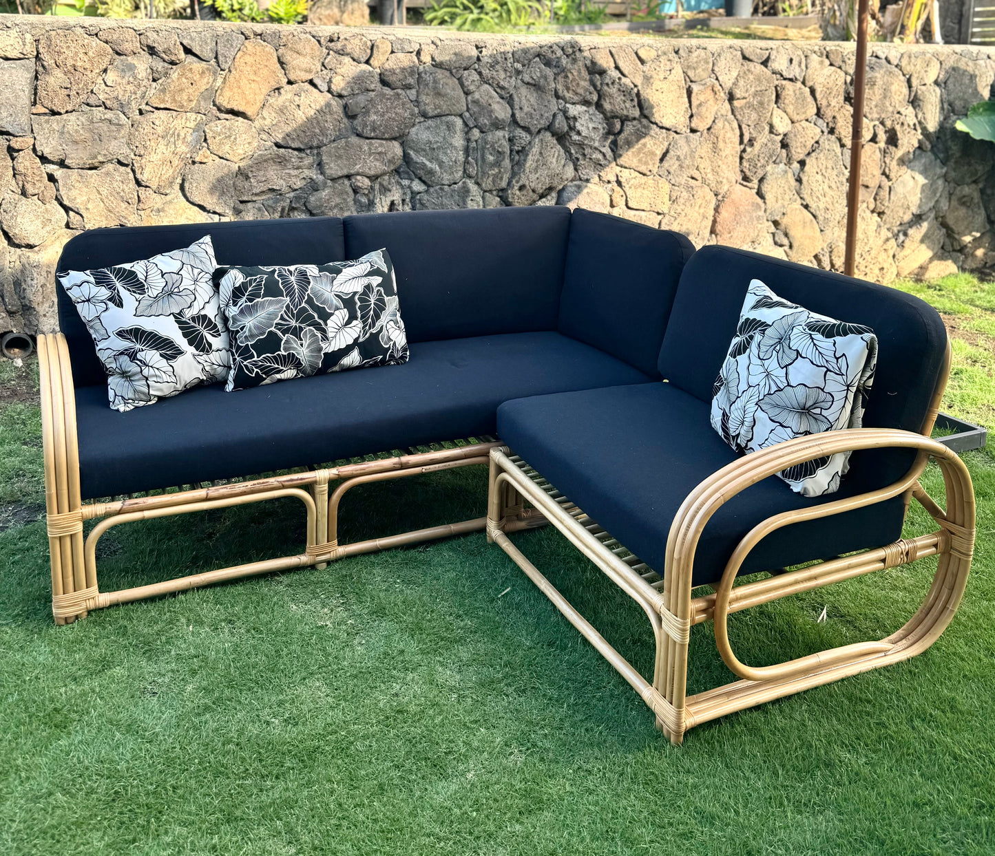 Rattan Sectional