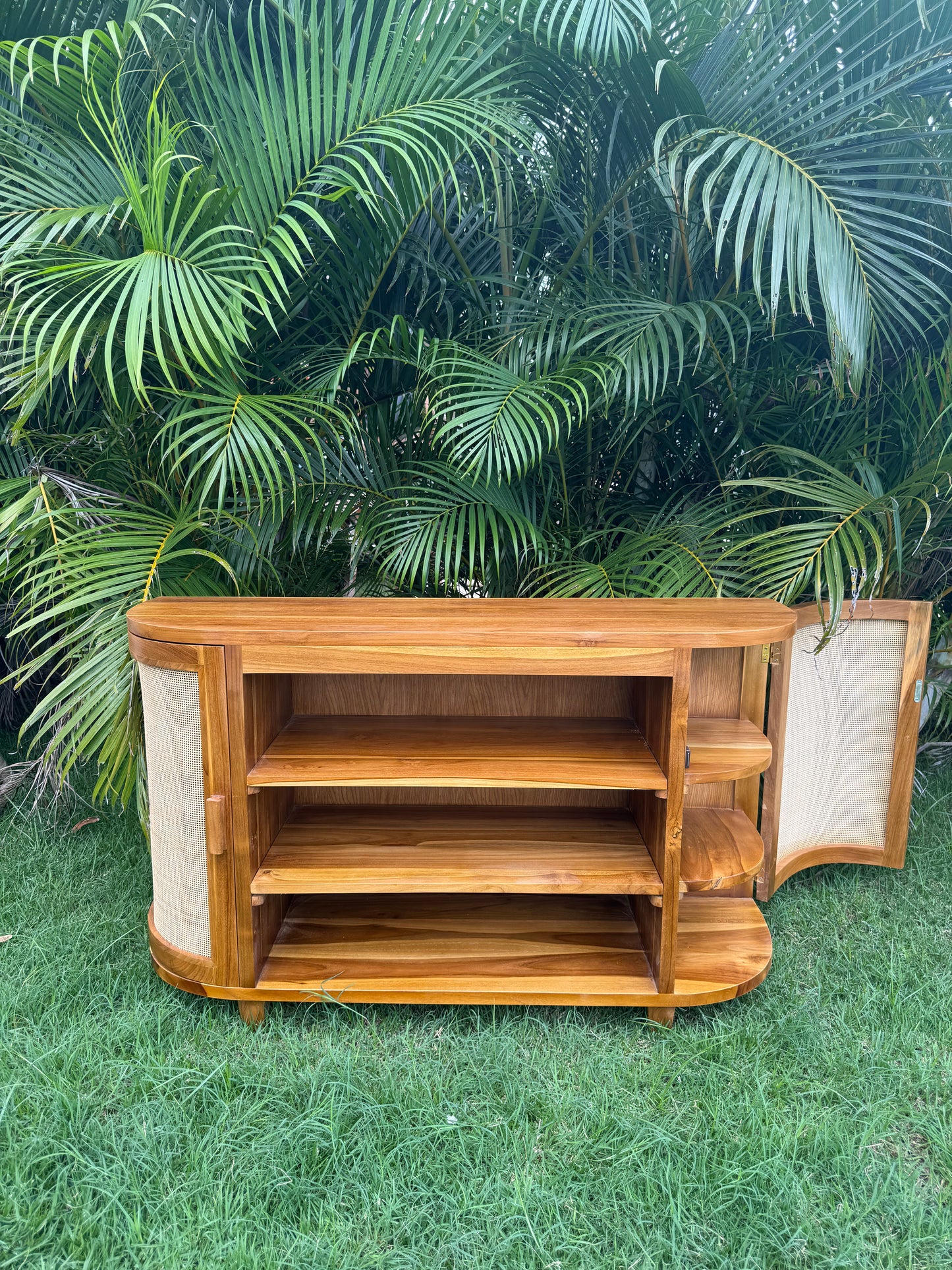 Teak Console