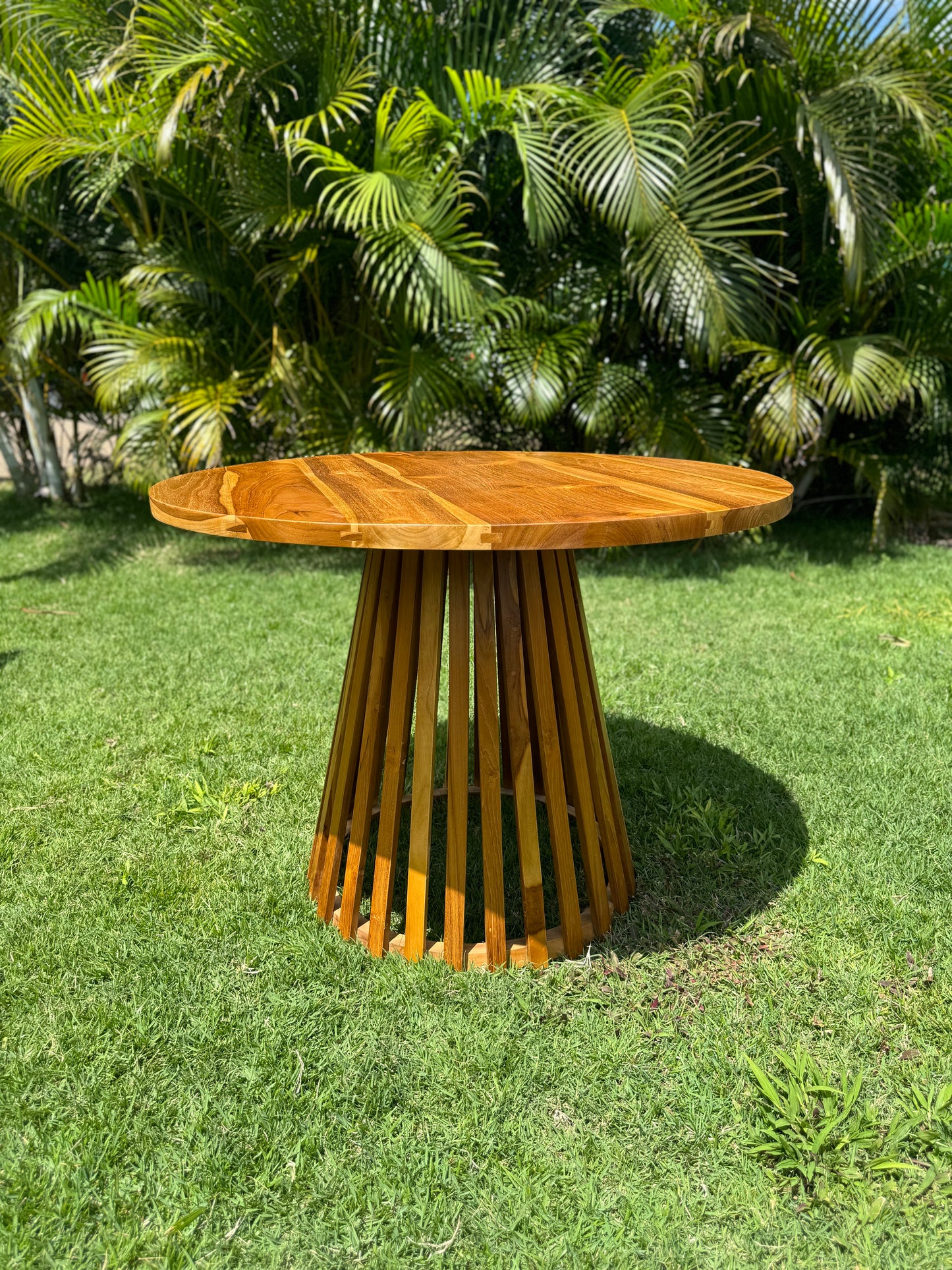 Teak Round Table