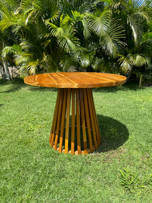 Teak Round Table