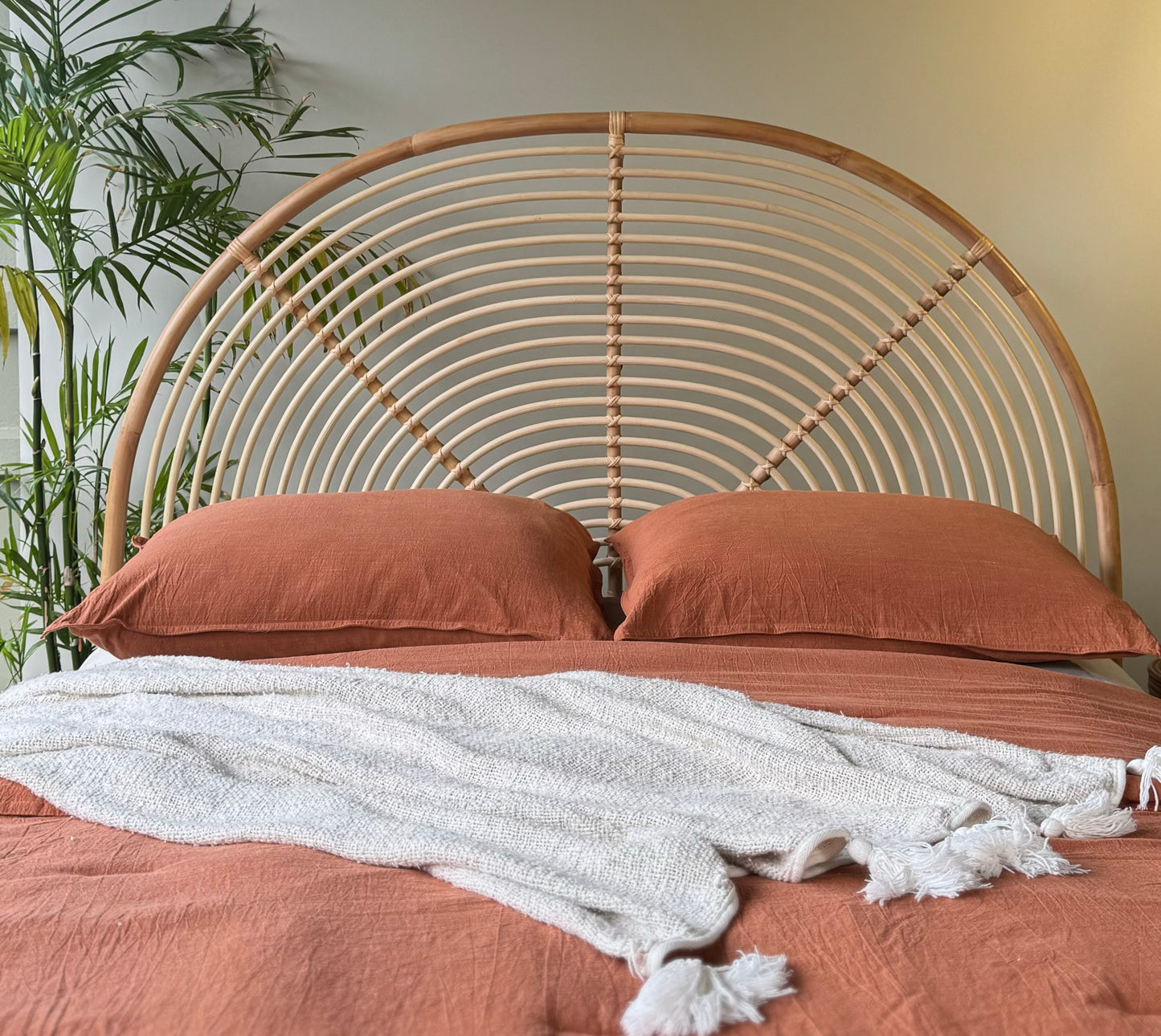 Rattan Headboard