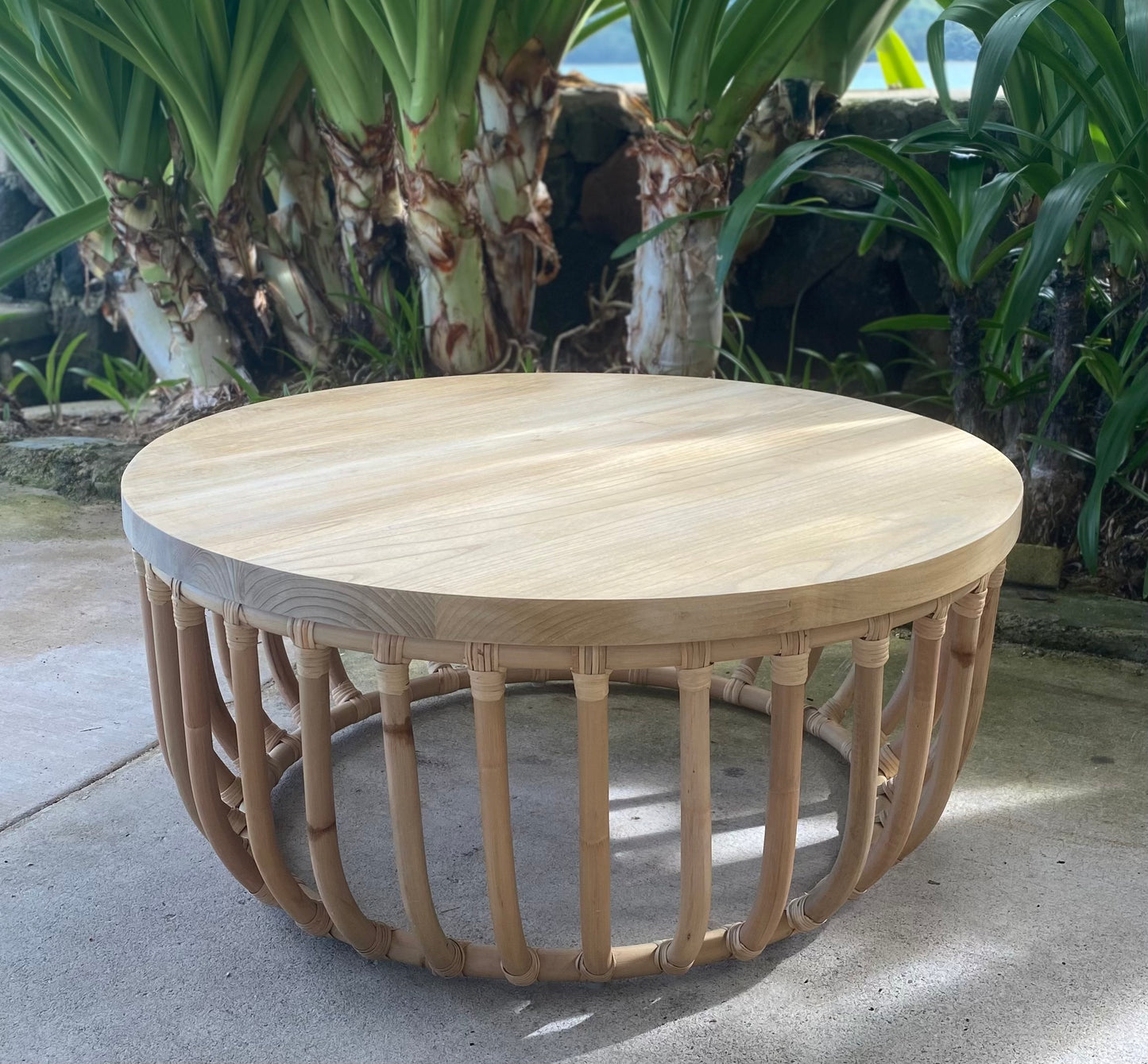 Rattan Table